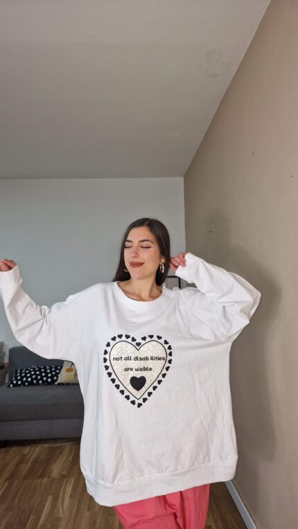 SUDADERA CURVI CORAZON
