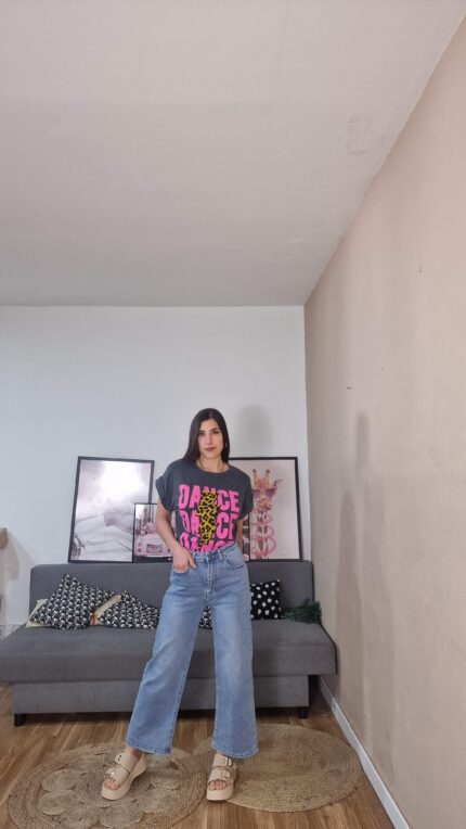 JEANS CULOTTE VAQUERO