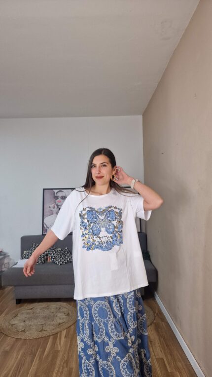 CAMISETA CURVI MARIPOSA