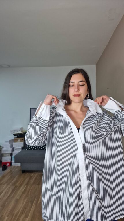 CAMISA CURVI RAYAS