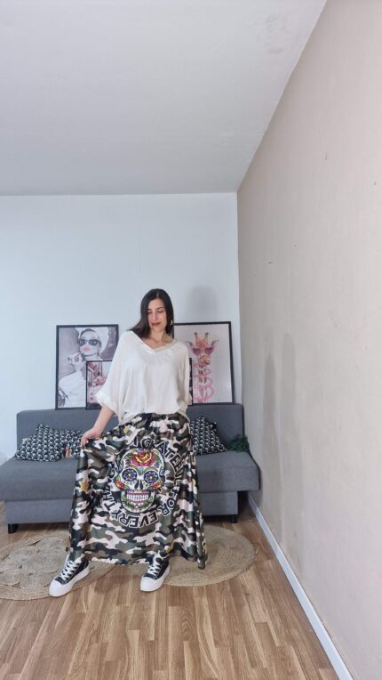FALDA CURVI CAMUFLAJE