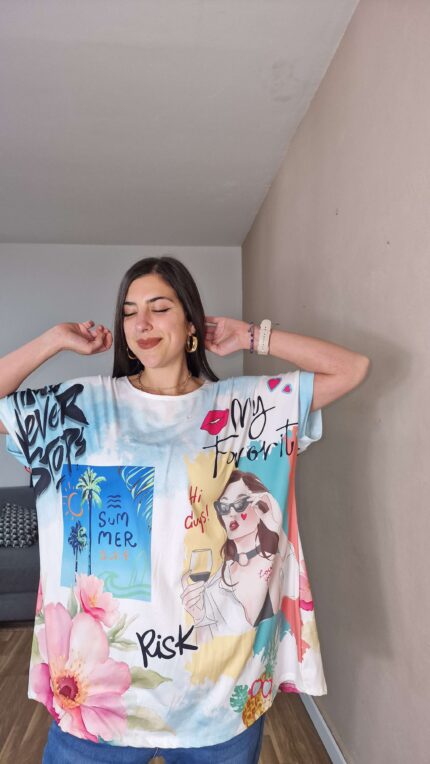 CAMISETA CURVI SUMMER