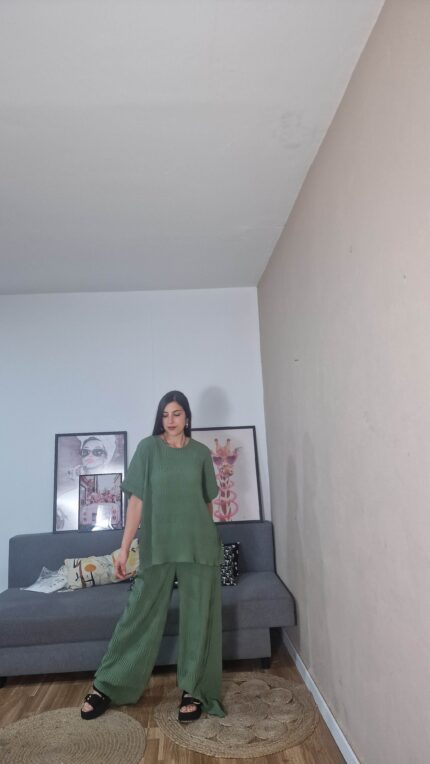 CONJUNTO CURVI PLISADO