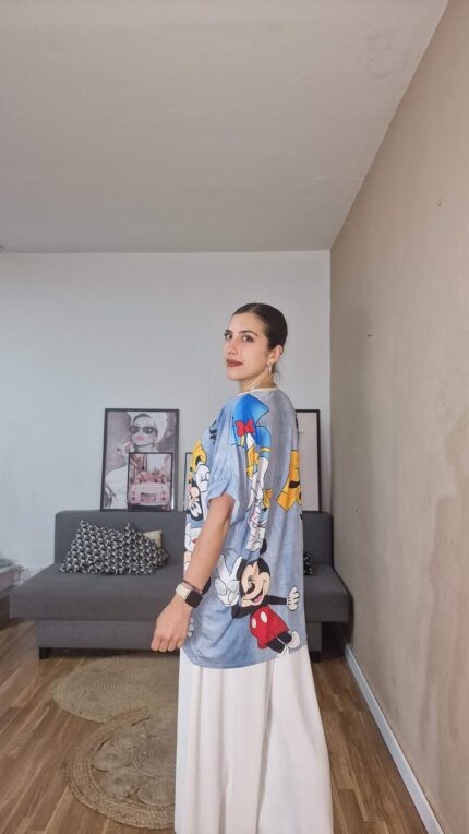 CAMISETA CURVI LICRA VAQUERA DISNEY