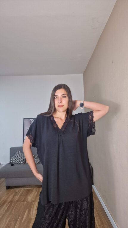 LENCERA CURVI NEGRA