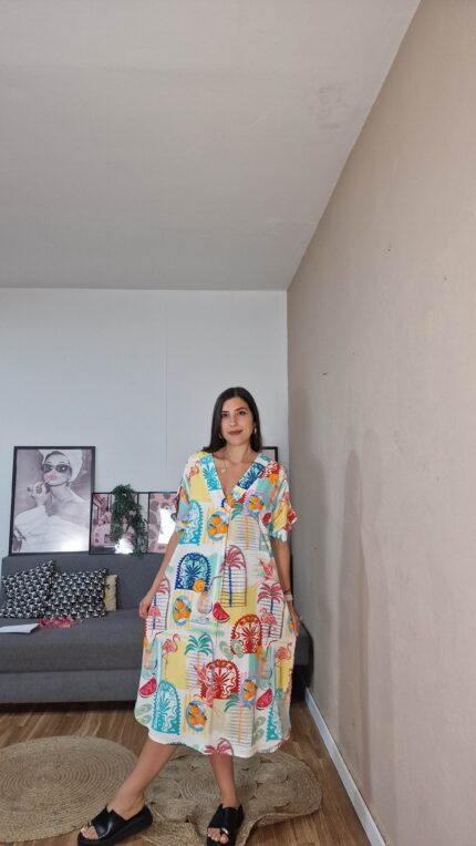 VESTIDO SEMICURVI VACACIONES