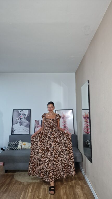 VESTIDO CURVI FRUNCIDO GEPARDO