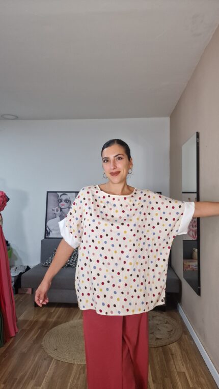 BLUSA CURVI ESTAMPADA