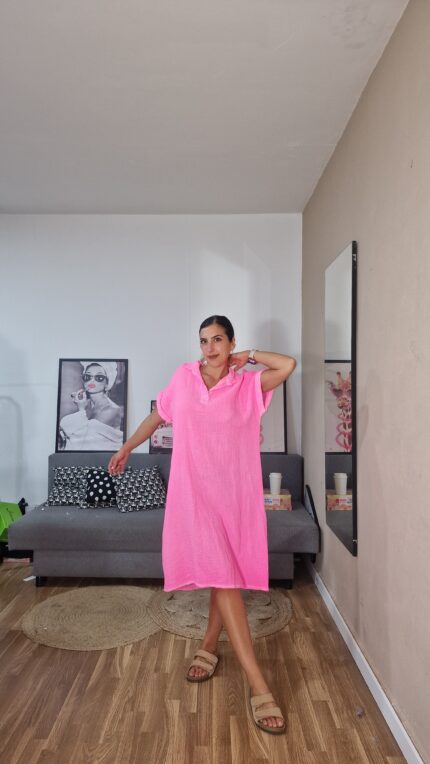 VESTIDO  POLO FLUOR