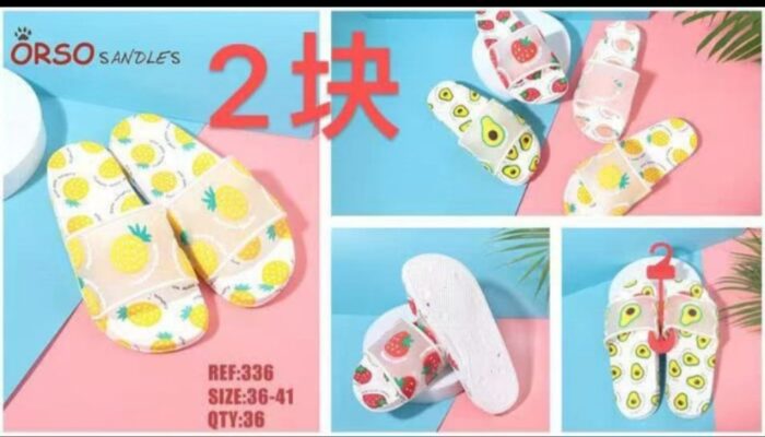 CHANCLAS PLAYA FRUTAS - Imagen 4
