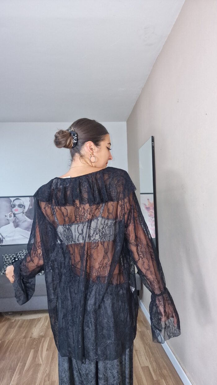 BLUSA CURVI ENCAJE - Imagen 5