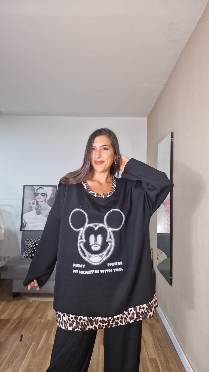 SUDADERA CURVI MICKEY - Imagen 6