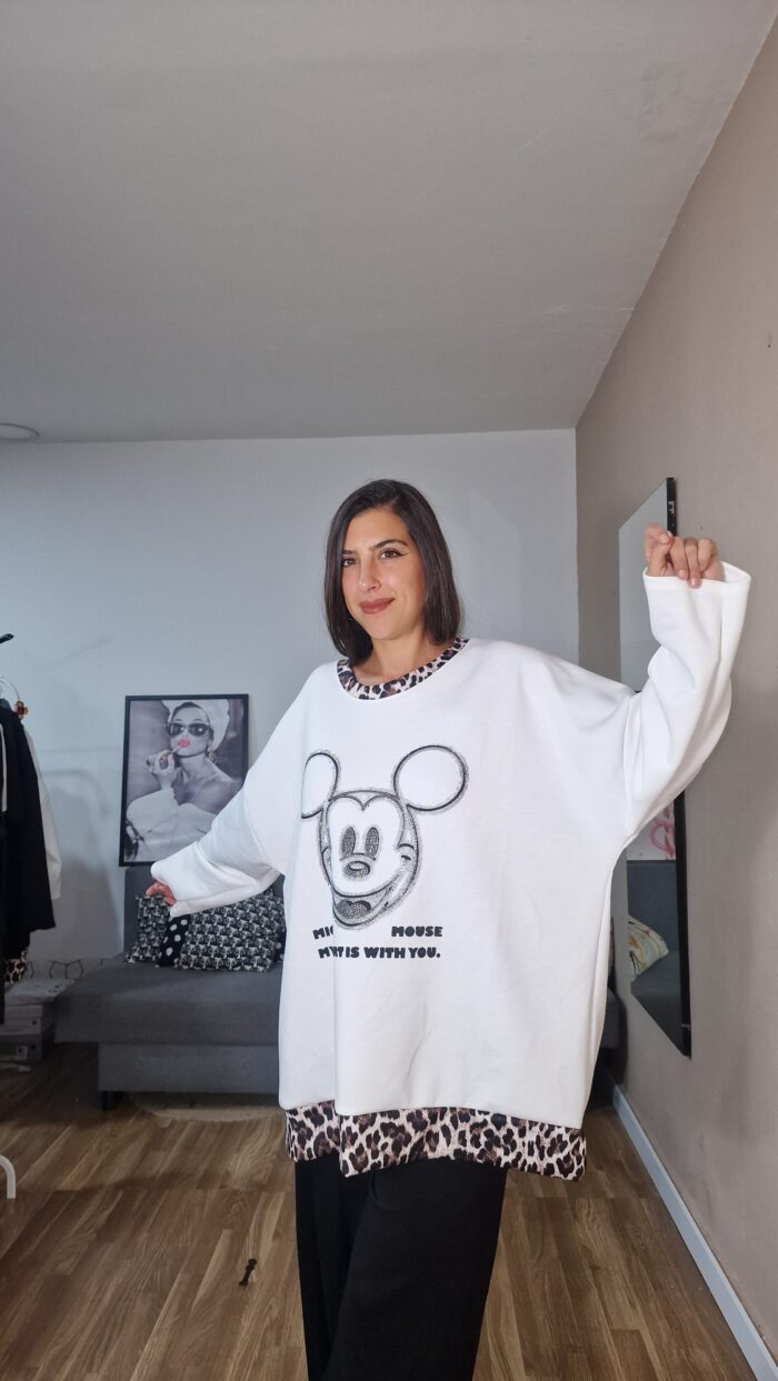 SUDADERA CURVI MICKEY - Imagen 4