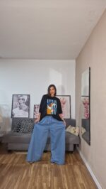 JEANS CURVI ANCHO CLAROS