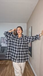 CAMISA CURVI CUADROS FRANELA - Imagen 5