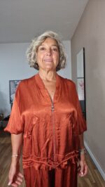 BOMBER SATEN talla pequeña o semicurvi - Imagen 2