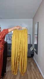 PANTALON BOMBACHO SATEN talla pequeña semicurvi - Imagen 4