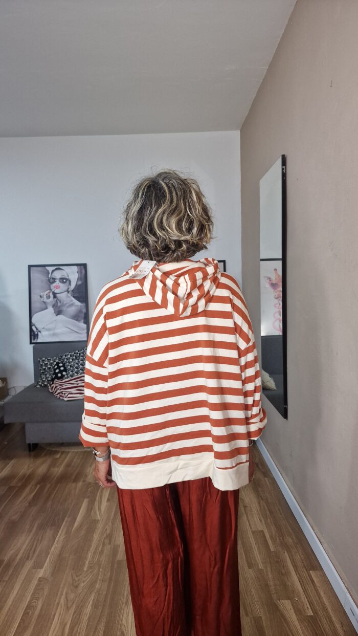 SUDADERA RAYAS talla pequeña - Imagen 5