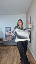 SUDADERA RAYAS talla pequeña - Imagen 2