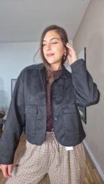 CHAQUETA ANTE talla pequeña - Imagen 2
