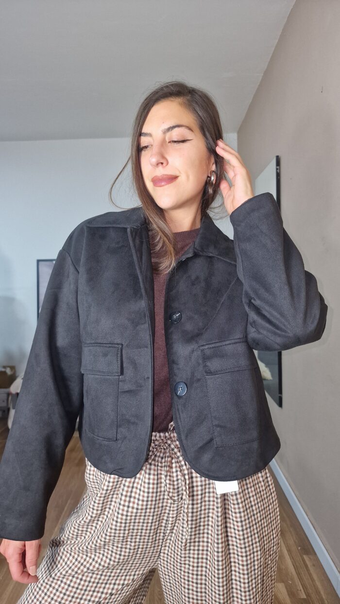 CHAQUETA ANTE talla pequeña - Imagen 2