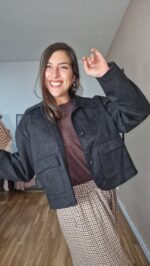 CHAQUETA ANTE talla pequeña - Imagen 3