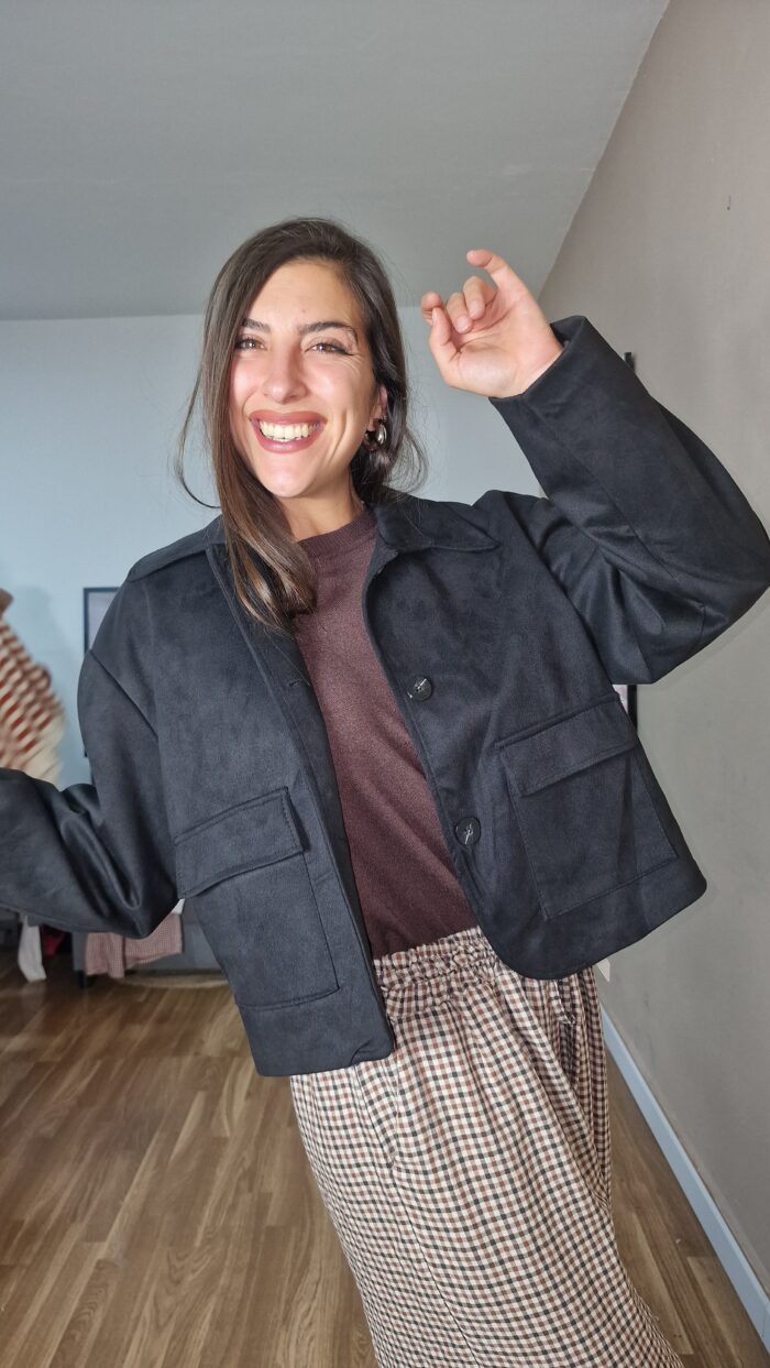 CHAQUETA ANTE talla pequeña - Imagen 3