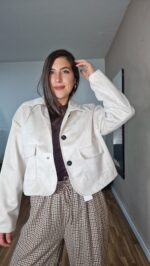 CHAQUETA ANTE talla pequeña - Imagen 4