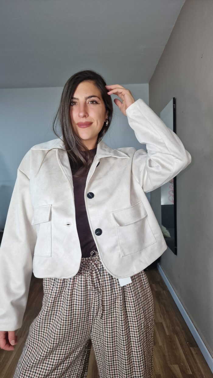 CHAQUETA ANTE talla pequeña - Imagen 4