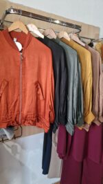 BOMBER SATEN talla pequeña o semicurvi - Imagen 7