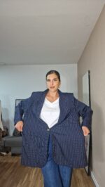 BLAZER SEMICURVI RAYAS - Imagen 8