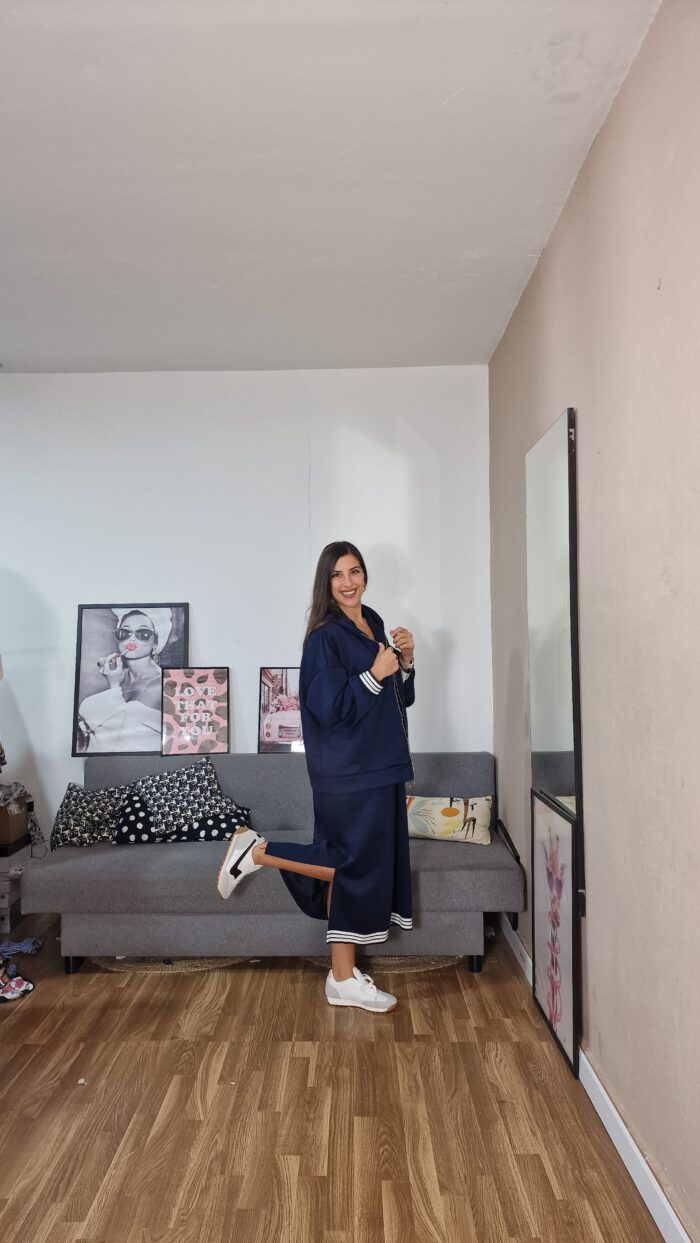 CONJUNTO CURVI VESTIDO BOMBER - Imagen 1