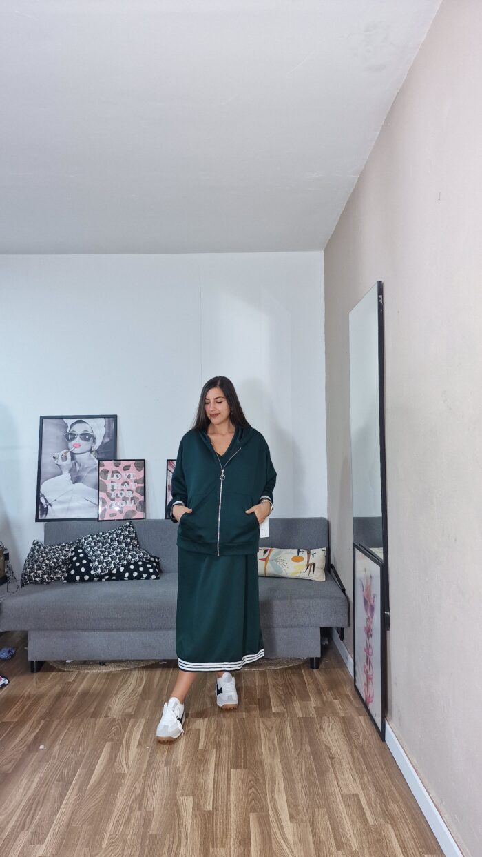 CONJUNTO CURVI VESTIDO BOMBER - Imagen 5
