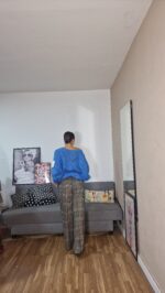 PANTALON SEMICURVI CUADROS - Imagen 8