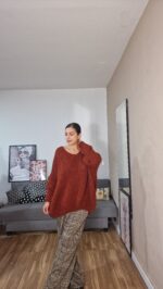 PANTALON SEMICURVI CUADROS - Imagen 5