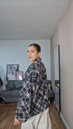 BOMBER CURVI CUADROS - Imagen 5