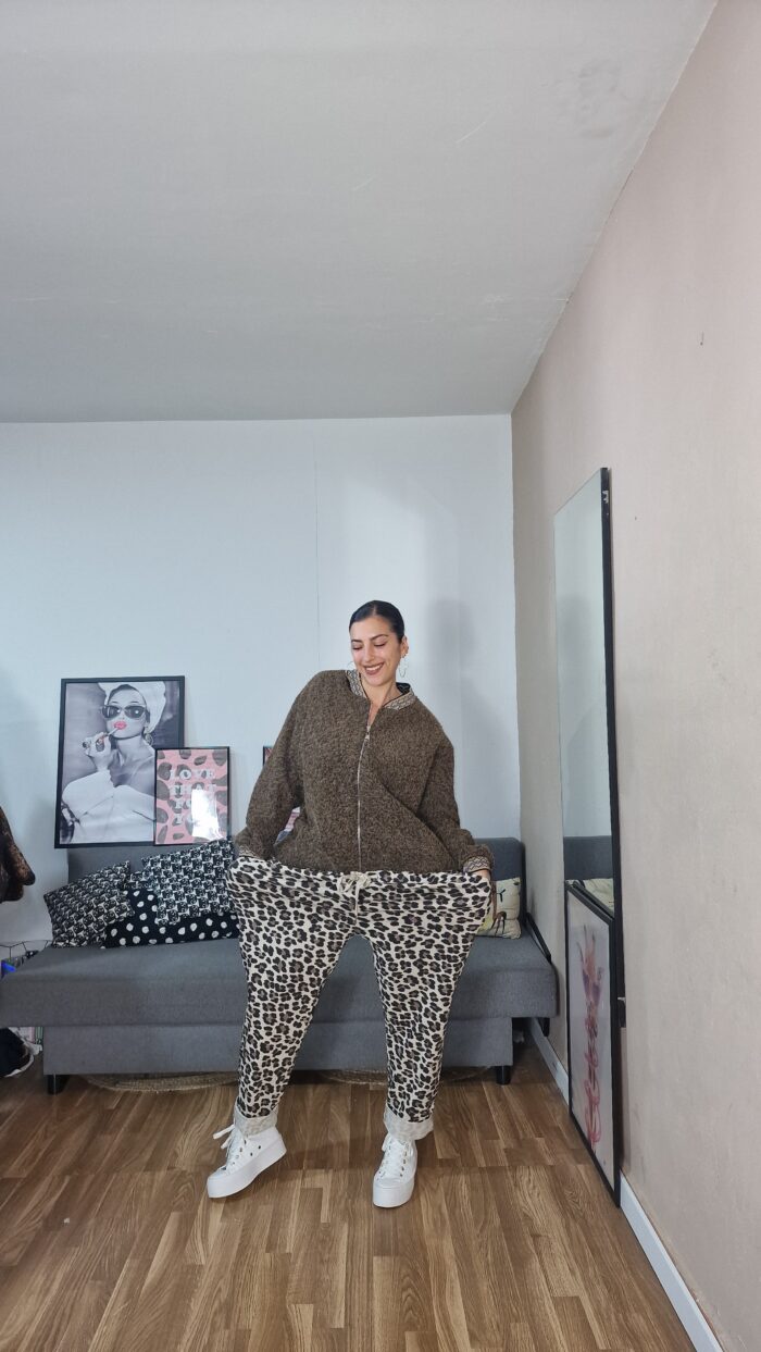 JOGGER CURVI LEOPARDO - Imagen 7