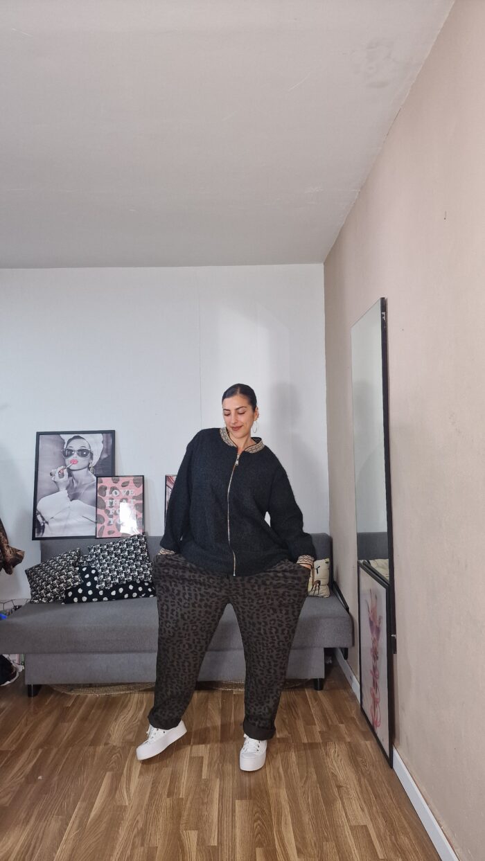 JOGGER CURVI LEOPARDO - Imagen 4