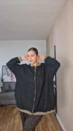 BOMBER CURVI BORREGO - Imagen 3