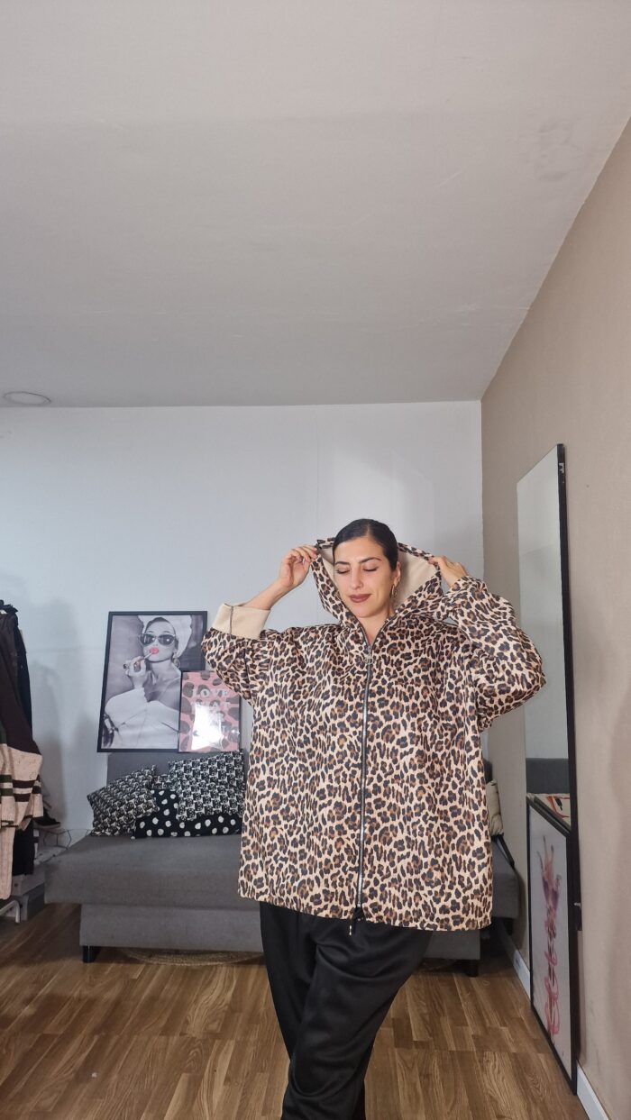 CHAQUETA CURVI LEOPARDO - Imagen 4