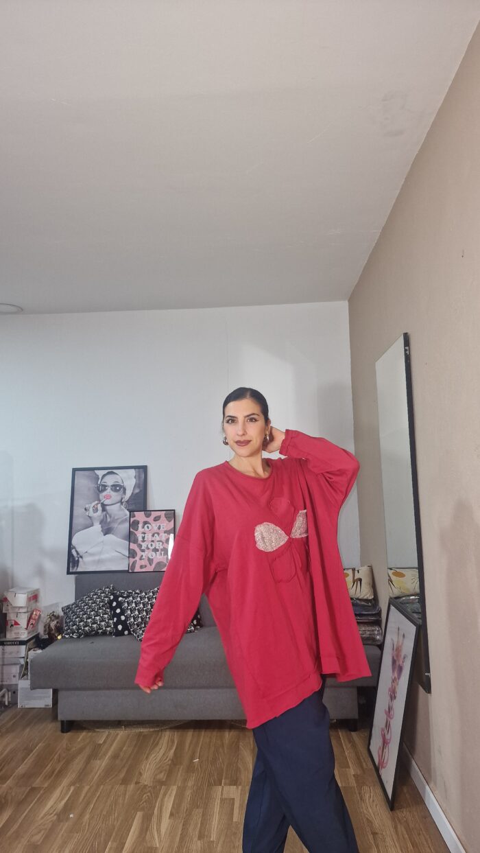 SUDADERA CURVI FLOR - Imagen 8