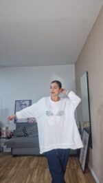 SUDADERA CURVI FLOR - Imagen 5