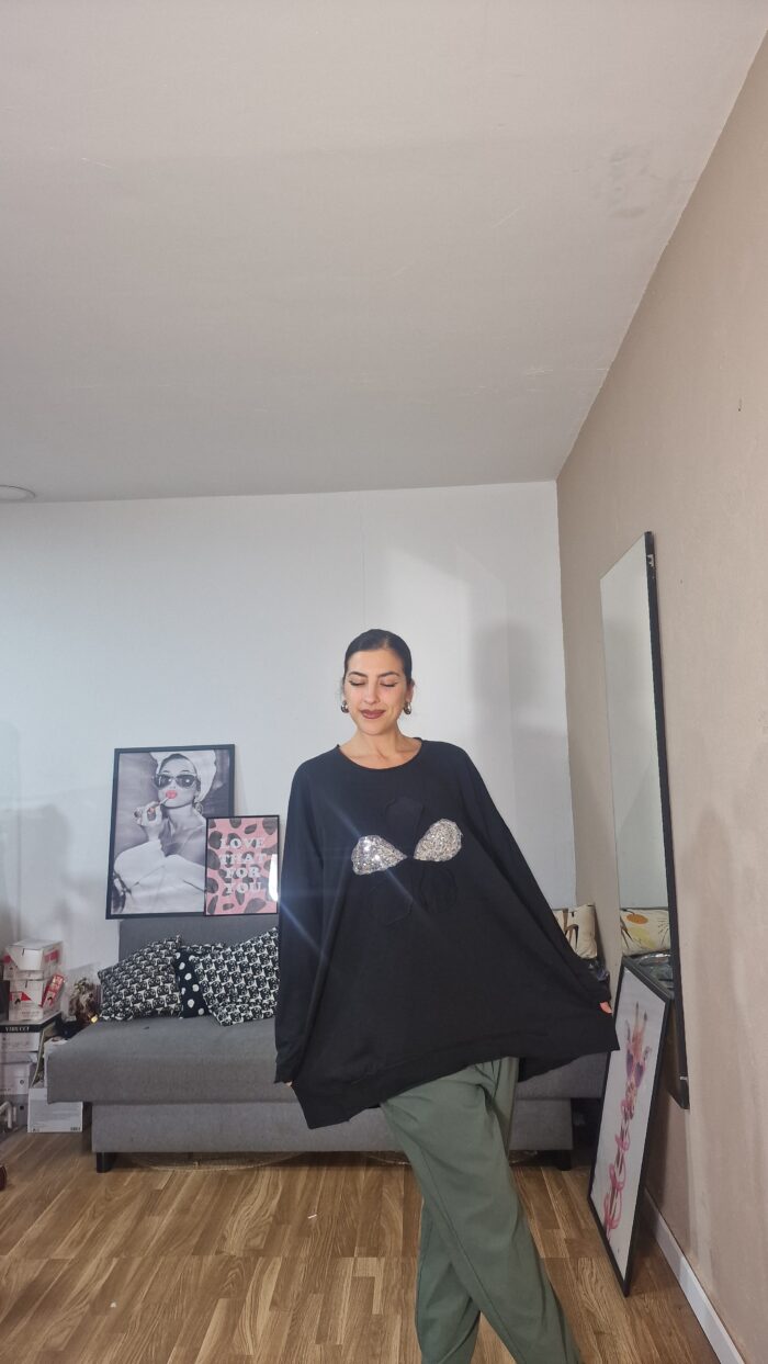 SUDADERA CURVI FLOR - Imagen 3