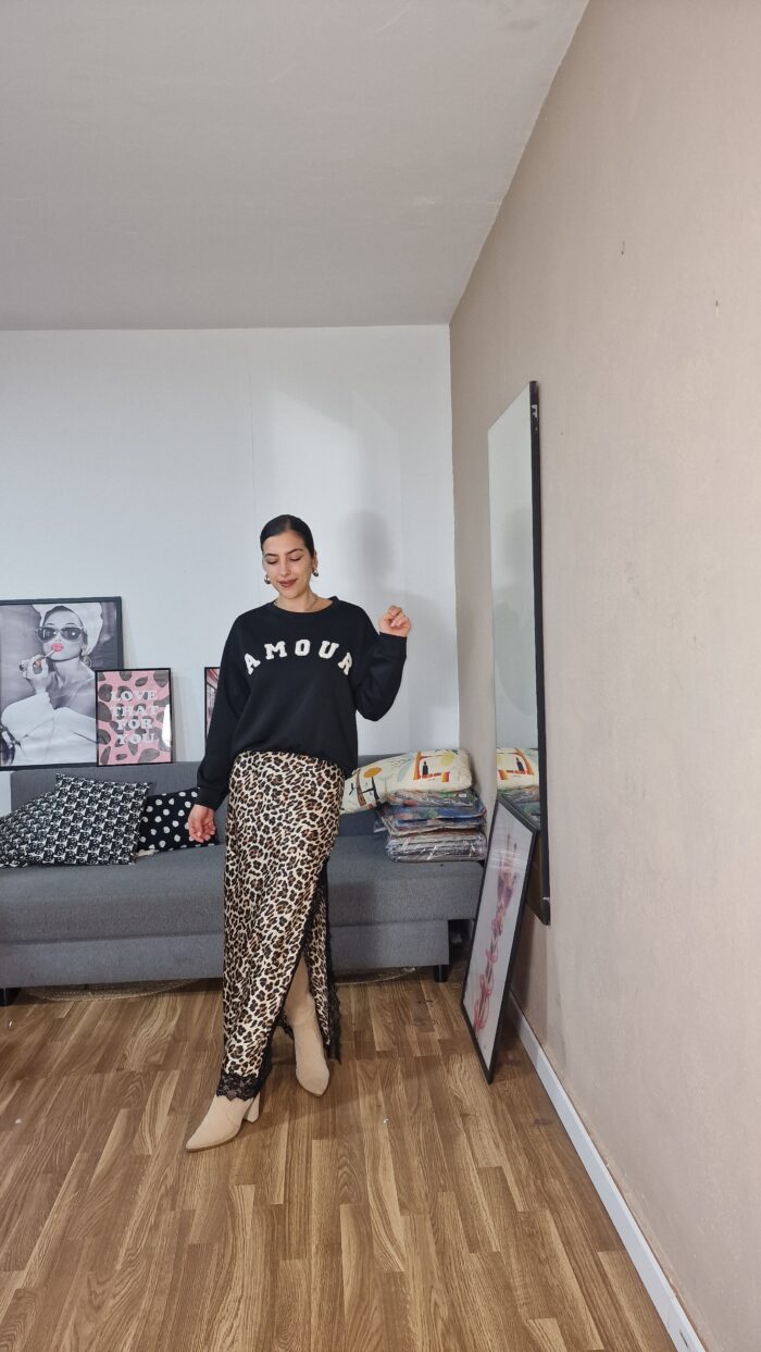 FALDA LEOPARDO ENCAJE (talla pequeña) - Imagen 3