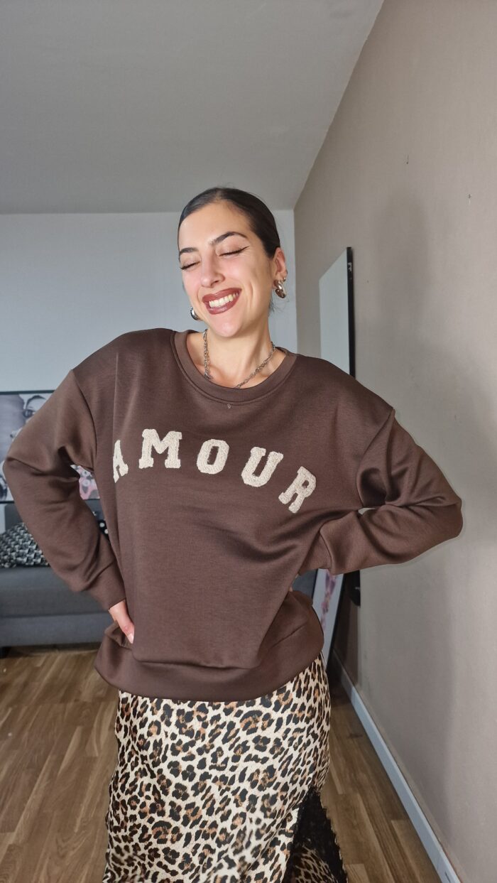 SUDADERA AMOUR talla pequeña - Imagen 5