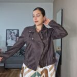 CHAQUETA ANTE MARRON Talla pequeña