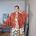 CHAQUETA ANTE FLECOS talla pequeña