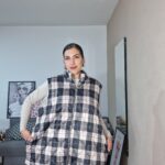 CHALECO CURVI ACOLCHADO CUADROS