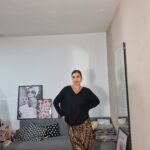 FALDA CURVI SATEN PRINT