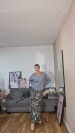 FALDA CURVI SATEN PRINT - Imagen 2